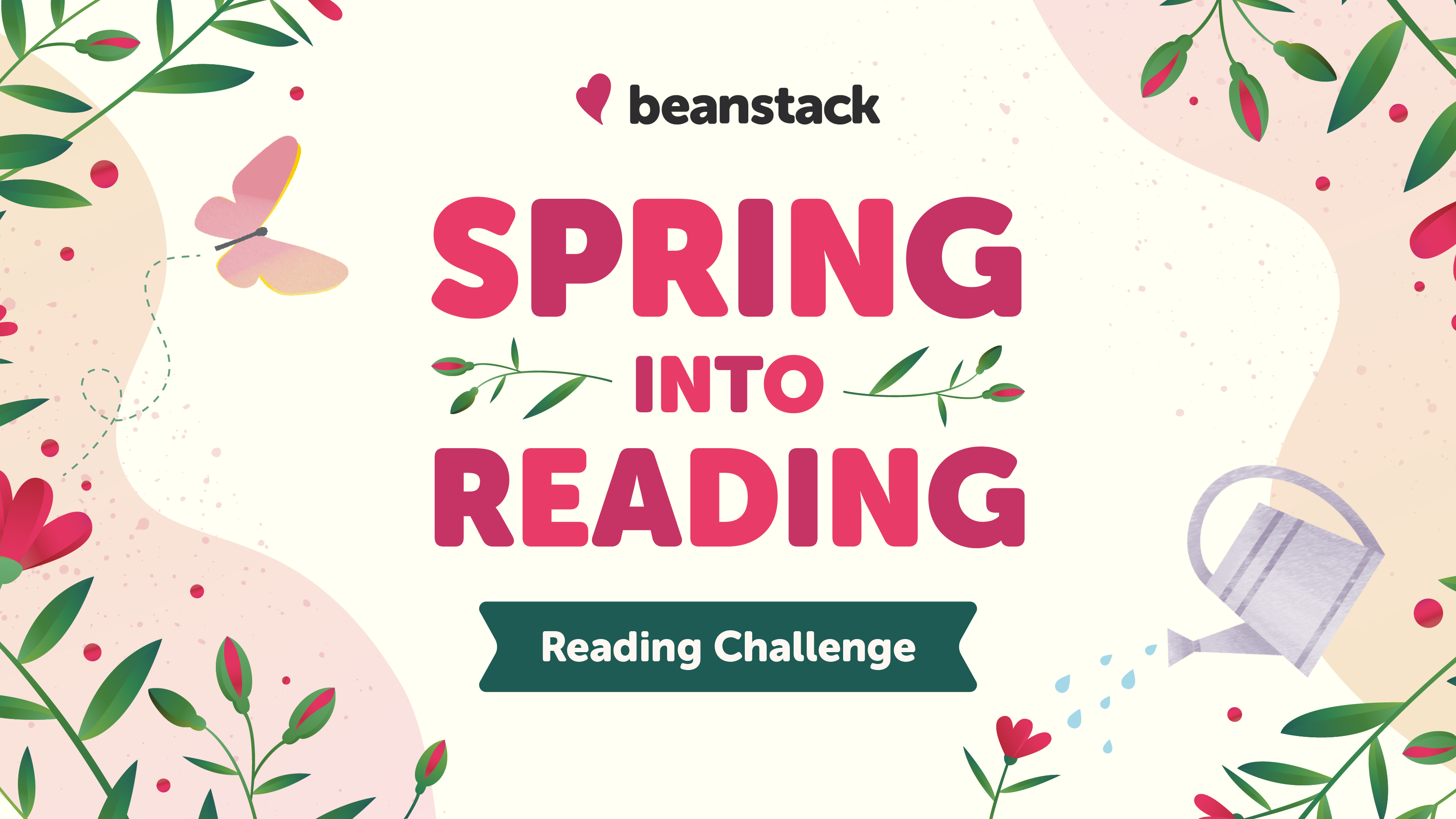 Beanstack Spring into Reading Reading Challenge
