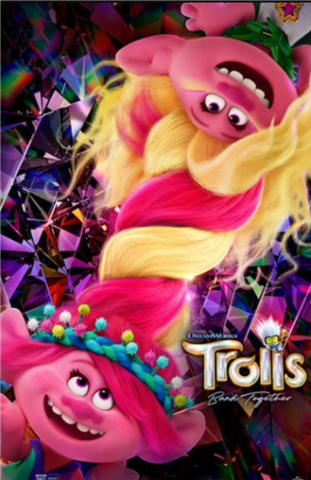 Trolls Band Together movie poster