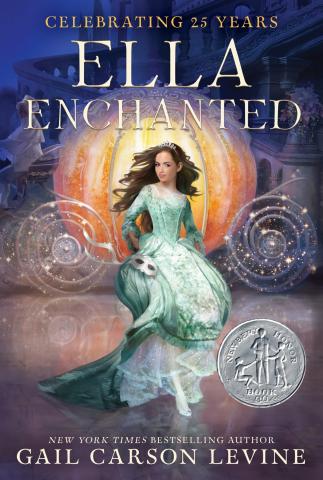 book cover of ella enchanted