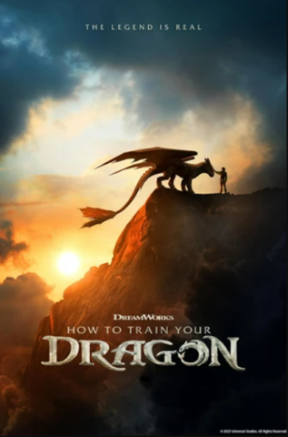 movie poster for how to train your dragon