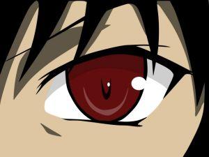anime-style eye