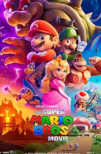 Super Mario Brothers movie poster