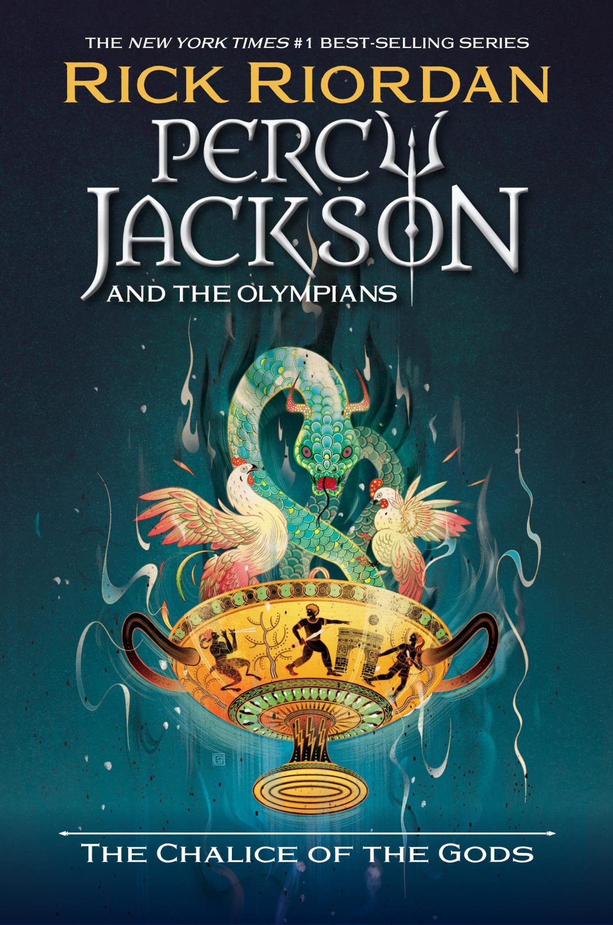 Book cover for Percy Jackson Chalice of the Gods