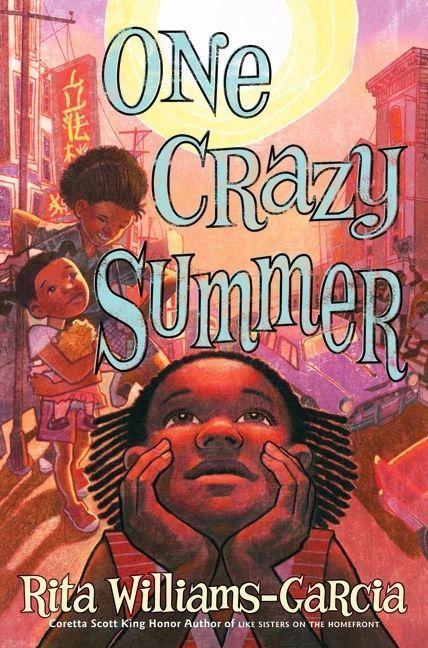 Book cover for one crazy summer